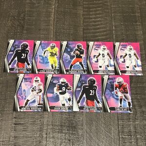 2022 Sage Low Series Lot of 9 Cards - Olave, Ridder, Sanders, Pappoe, Shivers